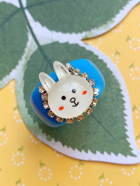 Anillo celeste de conejito BUNNY