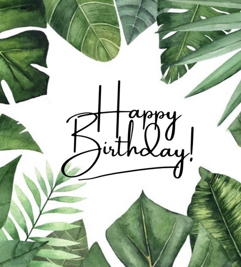 Gift Card HAPPY BIRTHDAY