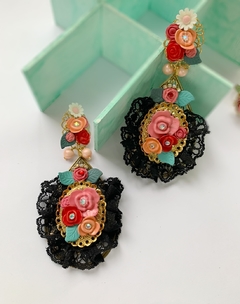 Aros de flores y encaje JEN en internet