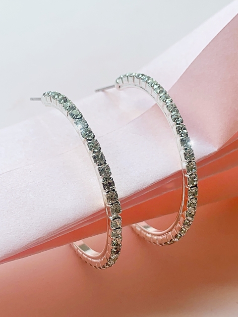 Argollas de strass JACQUELINE