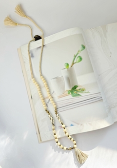 Collar largo de flecos MAGNOLIA - comprar online
