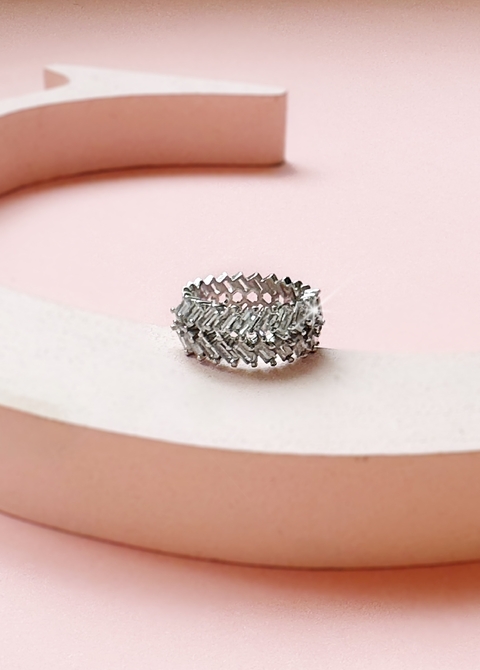 Anillo de zirconia INDIANA