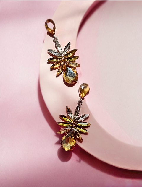 Aros de cristales MARILYN - comprar online