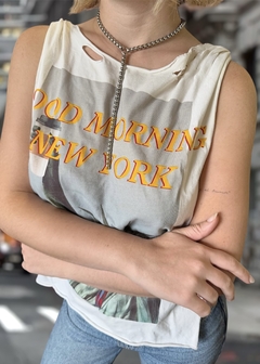Imagen de Collar cadena plateado GINA