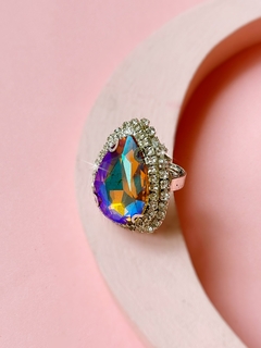 Anillo de piedra y strass HOLLY - comprar online