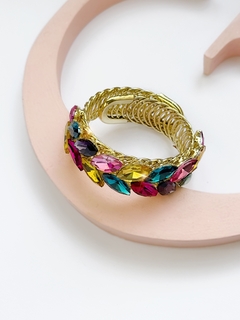 Pulsera de piedras cristal multicolor TANIA - Gabriella Capucci