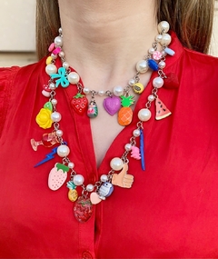 Collar con dijes multicolor MILLIE - Gabriella Capucci