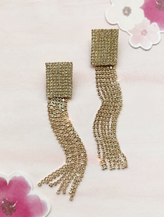 Aros con flecos de strass PARTON en internet