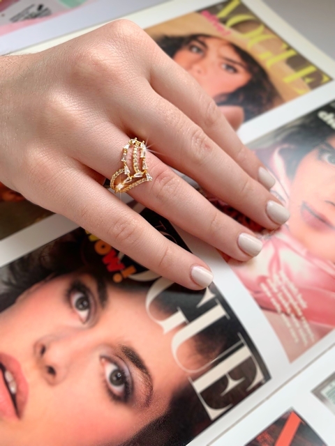 Anillo de zirconia EMBER - comprar online