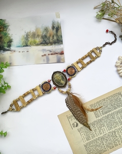 Choker de plumas etnico NALA - Gabriella Capucci