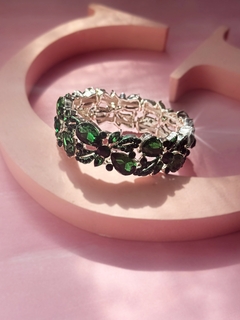 Pulsera verde de cristales ASIA en internet