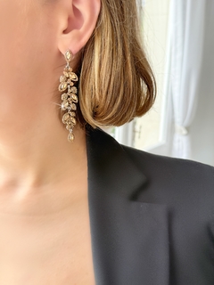 Aros con piedras de cristal CRYSTAL - Gabriella Capucci