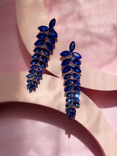 Aros azules de cristales KYLIE en internet