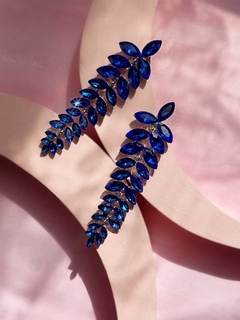 Aros azules de cristales KYLIE - Gabriella Capucci