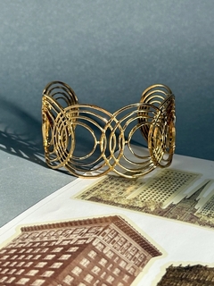 Pulsera dorada MAGGIE - comprar online