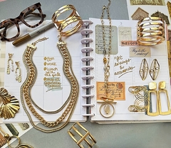 Aros dorados GRETCHEN - tienda online