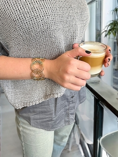Pulsera dorada MAGGIE - tienda online
