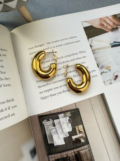 Argollas doradas MOLLY - comprar online