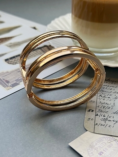 Pulsera rigida dorada DIANE - Gabriella Capucci