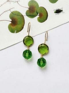 Aros ágata verdes CELYN en internet