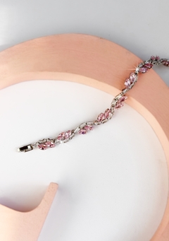 Pulsera rosa de zirconia EMILY en internet