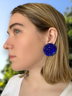 Aros de flores azules DOROTHY - Gabriella Capucci