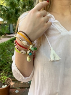 Pulsera de caracoles OCEANA - tienda online