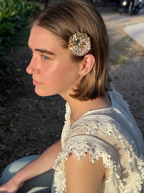 Hebilla de piedras y strass STEPHANIE - comprar online