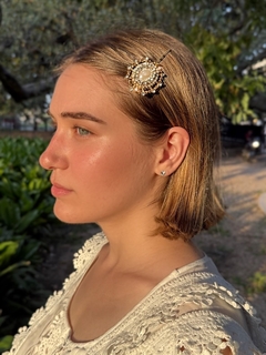 Clip de perla y strass APRIL - Gabriella Capucci