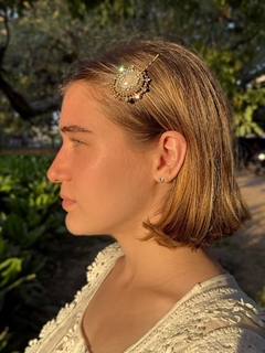Clip de perla y strass APRIL - tienda online