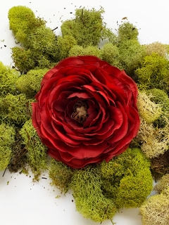 Hebilla flor colorada GARDEN - Gabriella Capucci