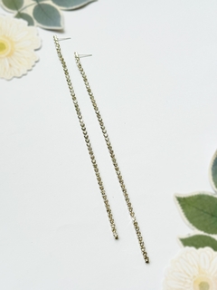 Aros largos de strass DEMI en internet