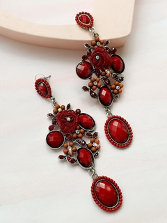 Aros de flores colorados FLOWER - comprar online