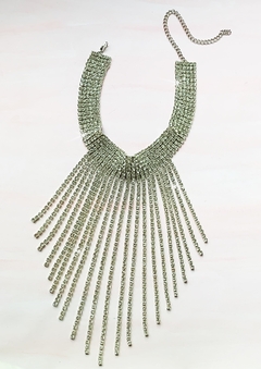 Collar con flecos de strass CHIARA - comprar online