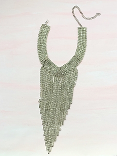 Collar con flecos de strass CHIARA - Gabriella Capucci