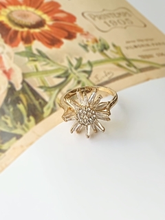 Anillo de flor de cristales HILARIA en internet