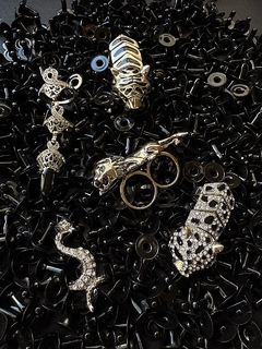 Anillo tigre de strass TIGRESSE - Gabriella Capucci