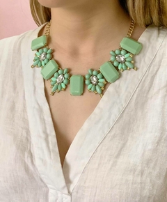Collar de flores verde FLORIDA en internet