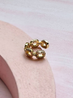 Earcuff dorado de strass KIMBERLY en internet