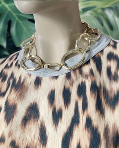 Collar cadena dorada EMINE - tienda online