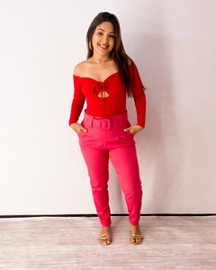 Body Gigi (vermelho) - Loja Of Girl