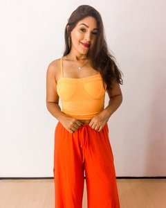 Pantalona fenda (laranja) na internet