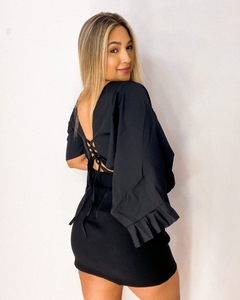 Short saia completo (preto) - comprar online