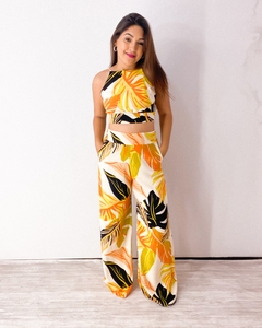 Cropped Lili estampado (off) - comprar online