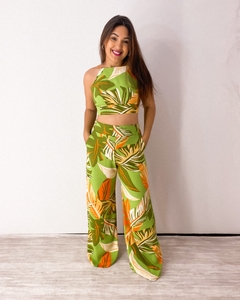 Cropped Lili estampado (verde claro) - loja online