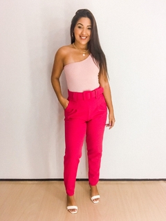 Calça alfaiataria (pink)