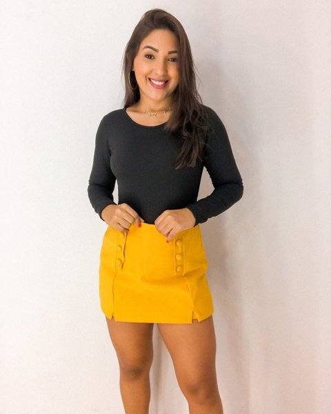 Short saia (mostarda)