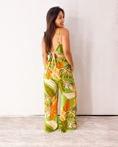 Cropped Lili estampado (verde claro) - Loja Of Girl