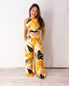 Cropped Lili estampado (off) - Loja Of Girl