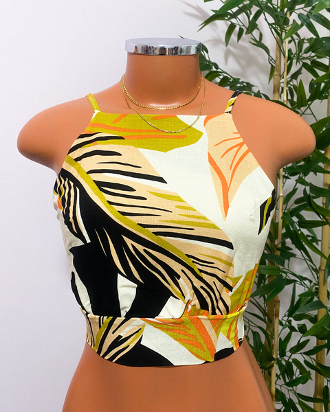 Cropped Lili estampado (off)